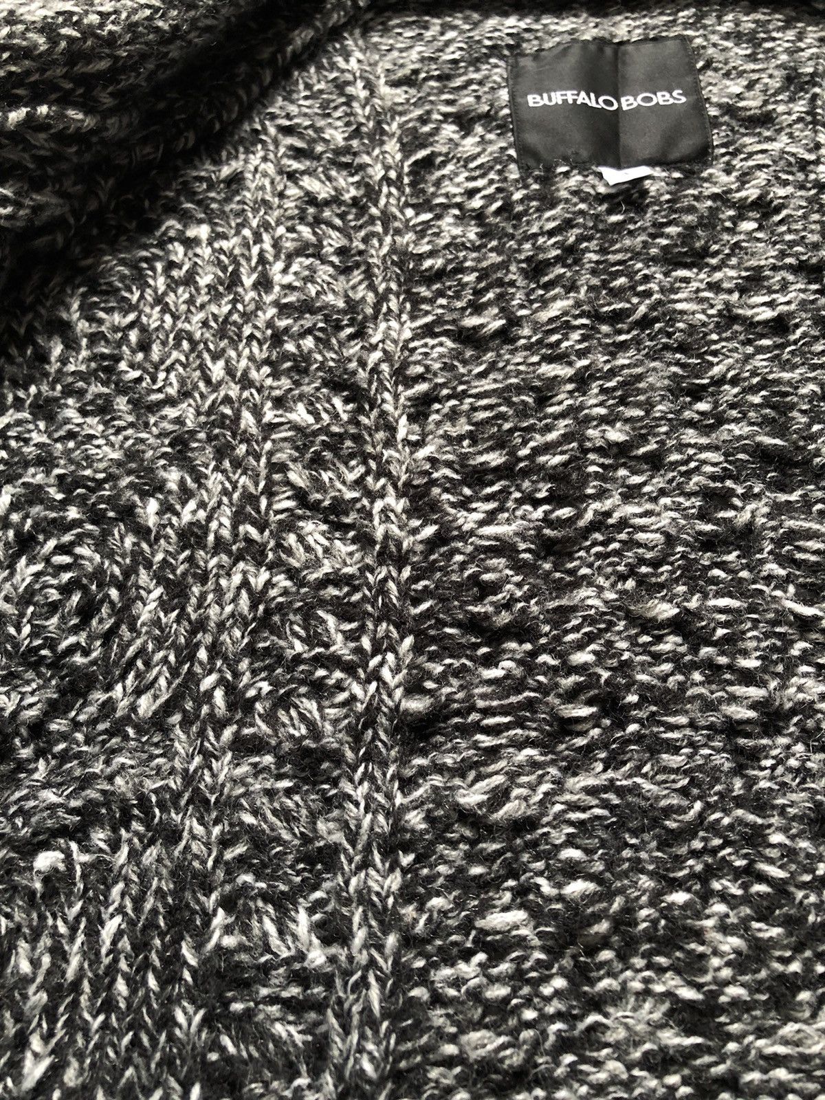 BUFFALO BOBS × If Six Was Nine × KMRii Buffalo Bobs Knitted wool blended cardigan Size US L / EU 52-54 / 3 - 16 Thumbnail