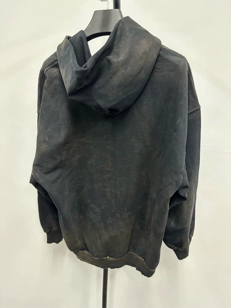 Balenciaga Balenciaga 23 FW destroyed zipper hoodie jacket 2504-Nextar Size US XS / EU 42 / 0 - 2 Thumbnail