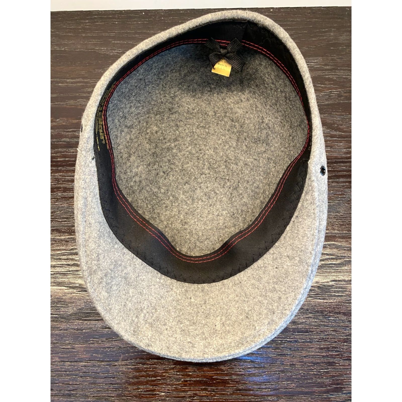 Vintage VINTAGE John Blair Hat Mens XL Gray Wool Drivers Cap Made in USA Size ONE SIZE - 6 Thumbnail
