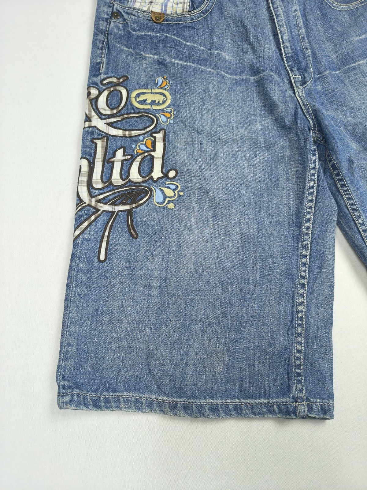 Ecko Unltd. Ecko Unltd baggy plaid pocket graphic y2k jorts (060) Size US 34 / EU 50 - 7 Thumbnail