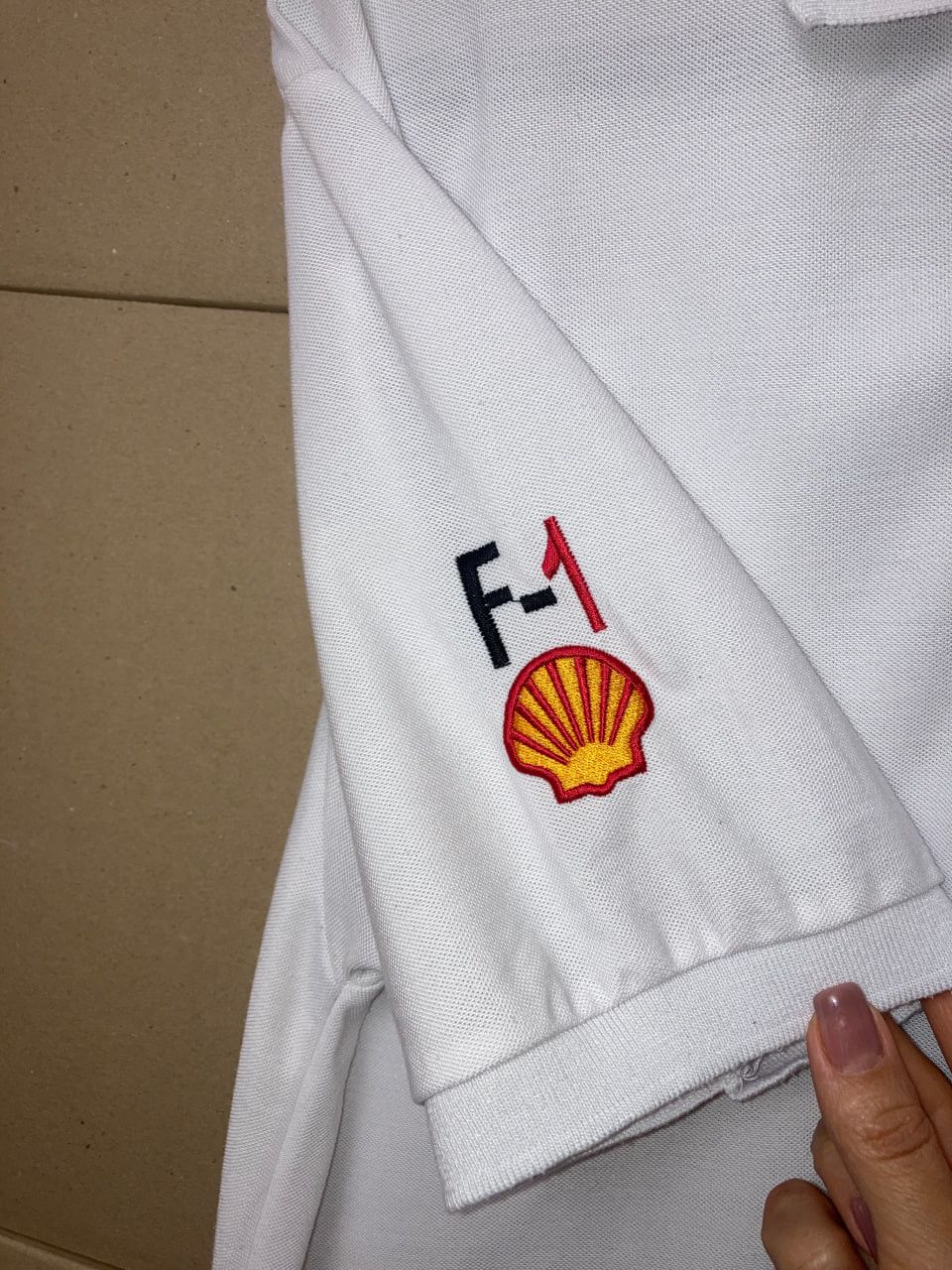 Ferrari VINTAGE SHELL HELIX FERRARI POLO SHIRT RACING FORMULA 1 Y2K Size US XL / EU 56 / 4 - 11 Thumbnail