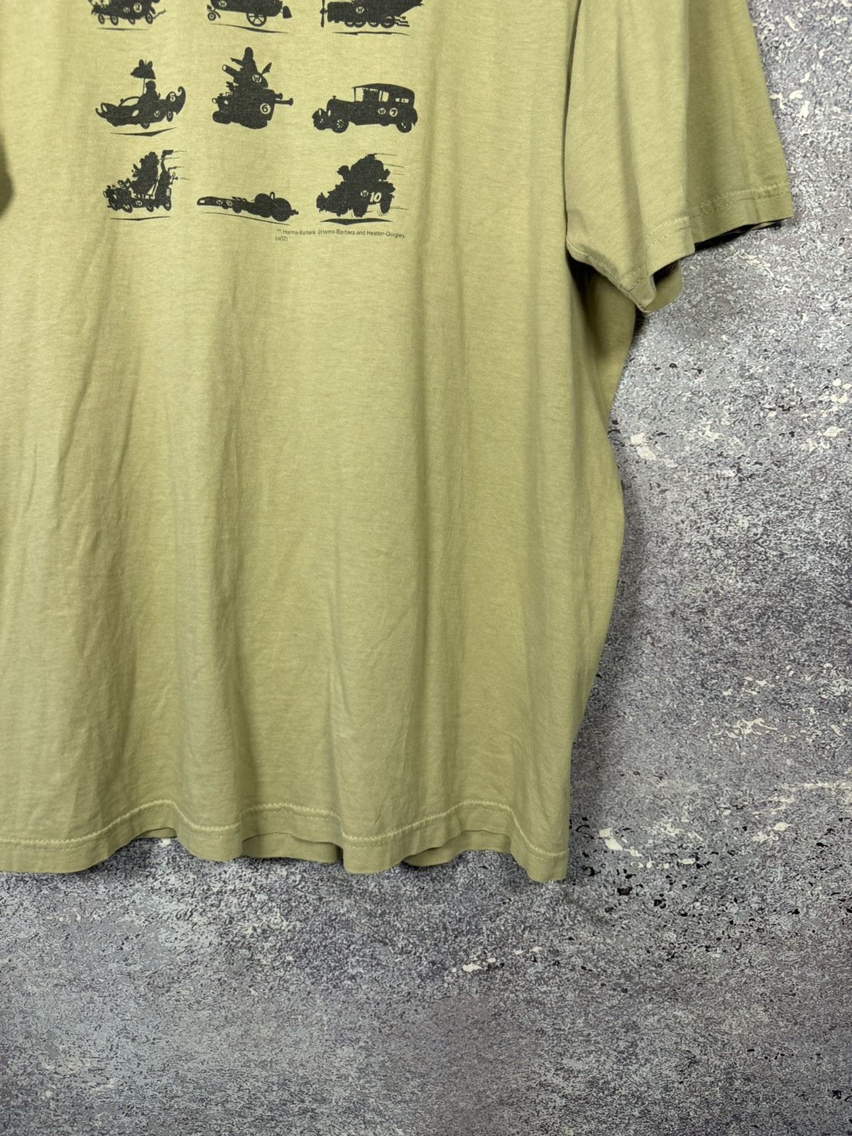 Cartoon Network × Fruit Of The Loom Wacky Races Hanna Barbera Vintage 2002 T-Shirt Large Size US L / EU 52-54 / 3 - 4 Thumbnail