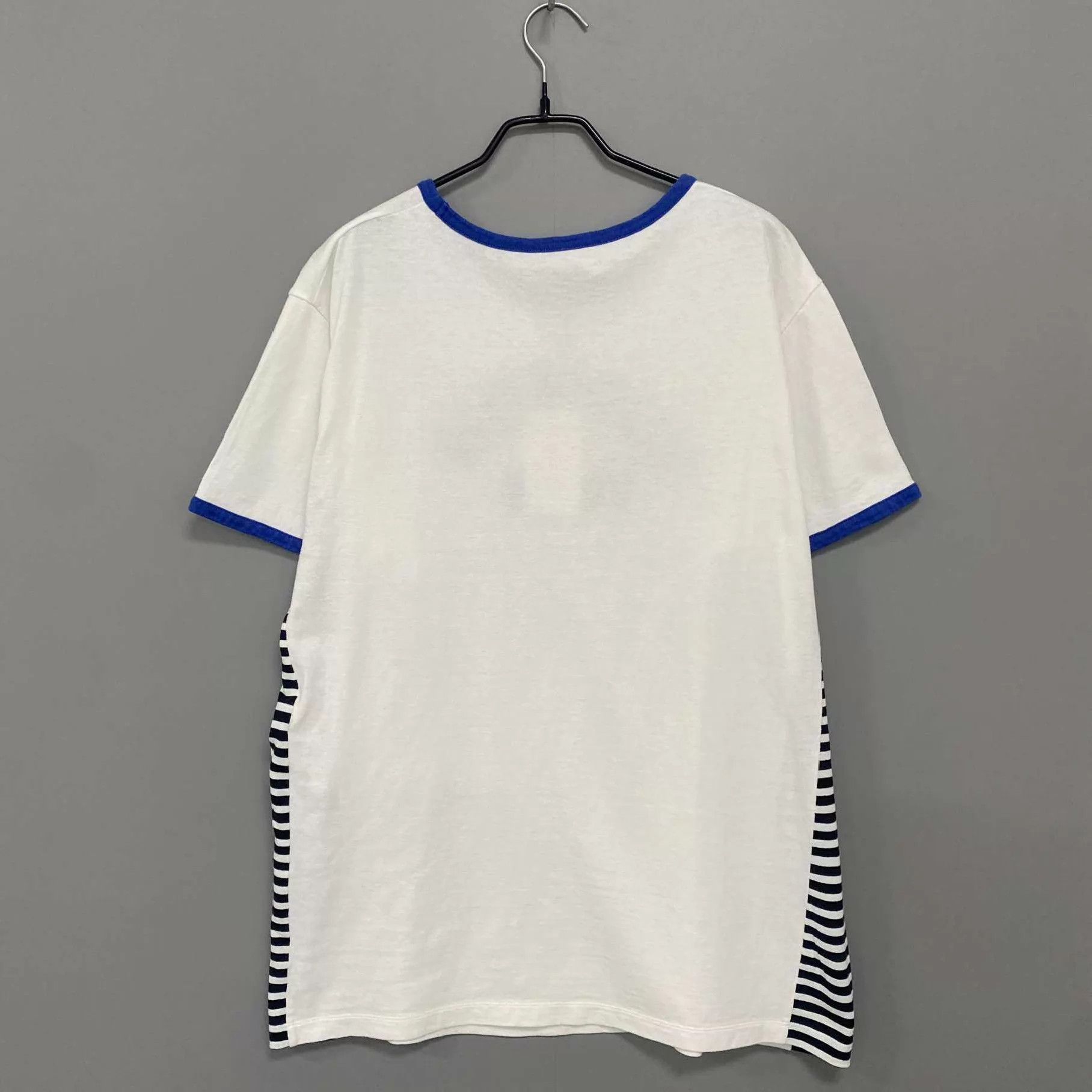 Louis Vuitton LV Flocked Logo Striped Short Sleeve Tee 95 New XL Size XL / US 12-14 / IT 48-50 - 3 Thumbnail