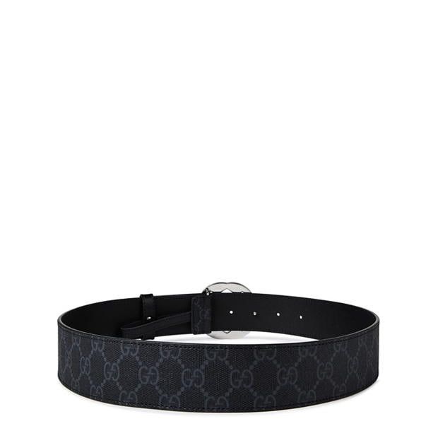 Gucci GUCCI Men'S Logo Canvas Gg Supreme Belt Size 38 - 3 Thumbnail