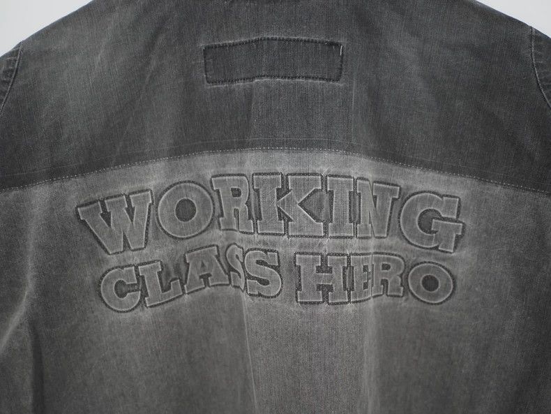 Undercover SS99 Undercover Vintage Faded Work Shirt Size US L / EU 52-54 / 3 - 6 Thumbnail