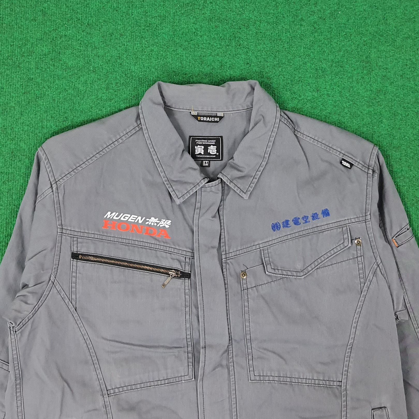Japanese Brand × Vintage Vintage Honda Mugen Racing Motorsports Jacket C229N19 Size US M / EU 48-50 / 2 - 4 Thumbnail