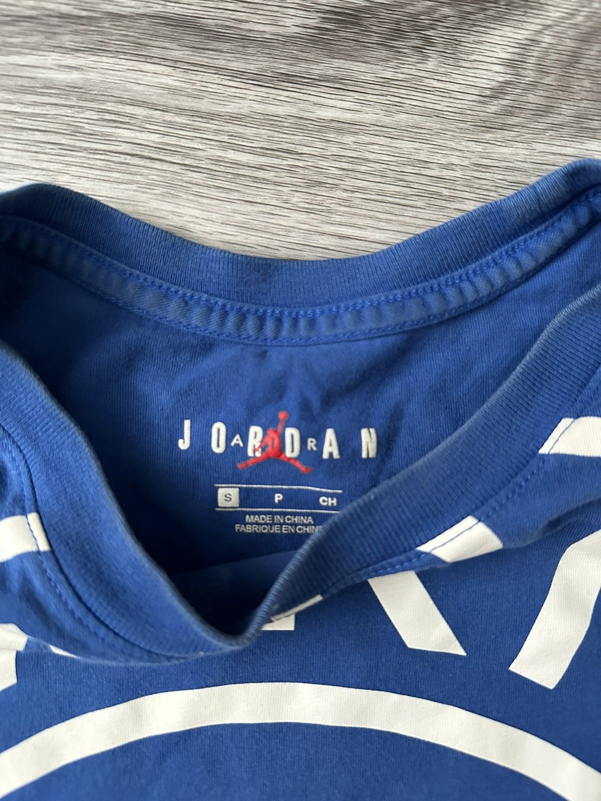 Jordan Brand NIKE Jordan Paris Saint Germain big logo PSG blue t shirt Size US S / EU 44-46 / 1 - 4 Thumbnail