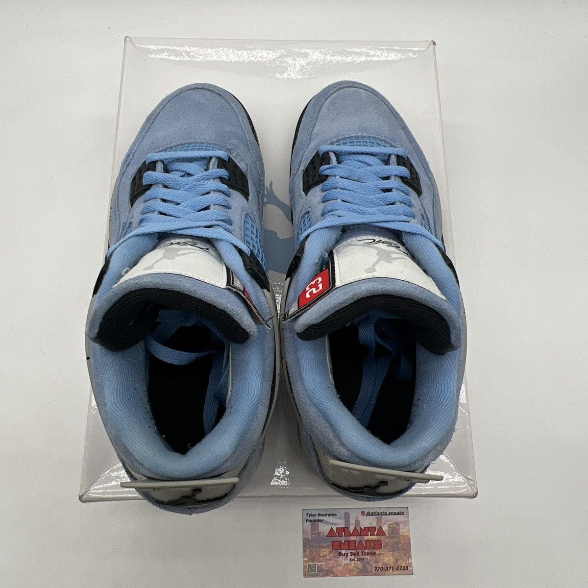 Jordan Brand Air Jordan 4 university blue Size US 8 / EU 41 - 7 Thumbnail