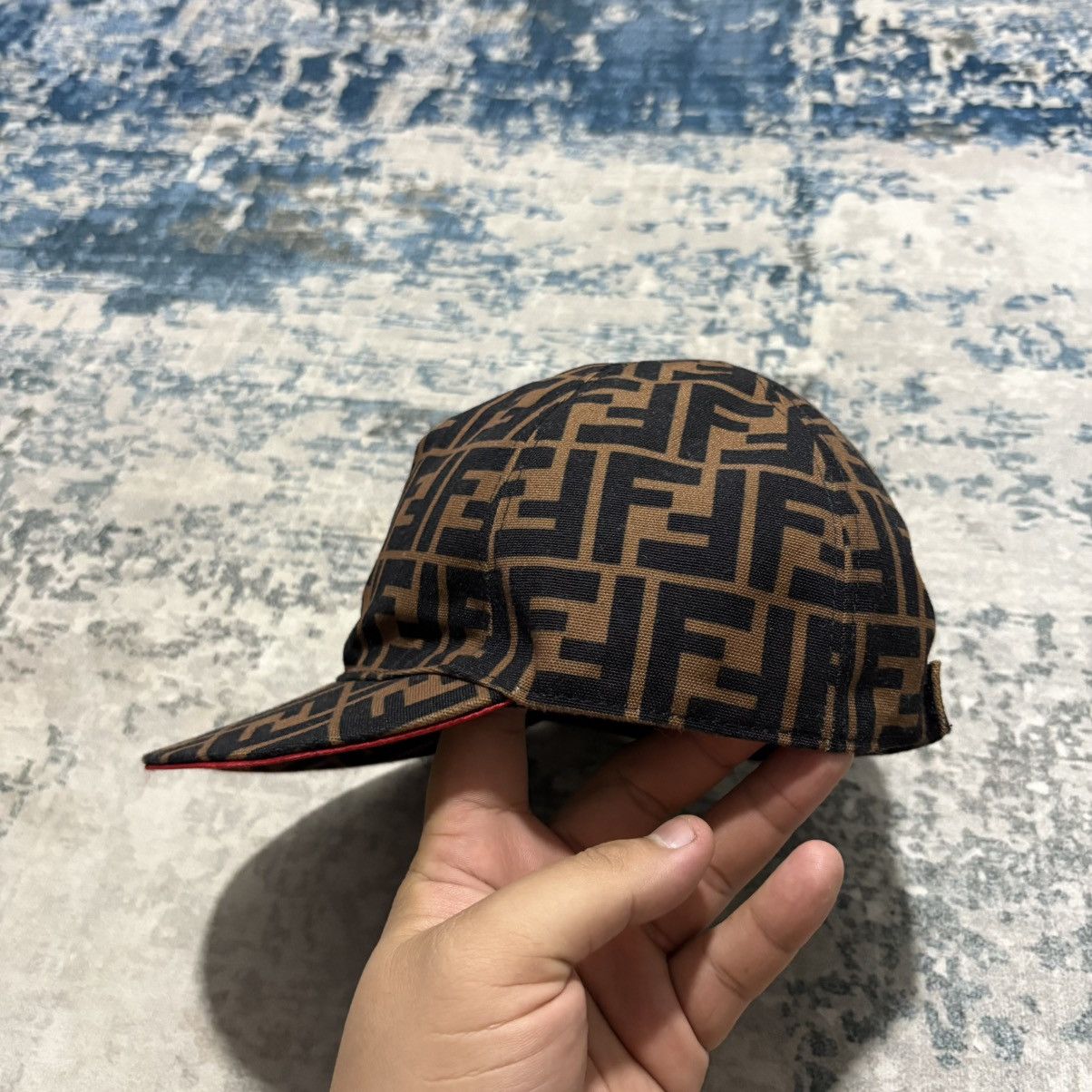 Fendi Fendi zucca monogram womens canvas baseball cap Size ONE SIZE - 3 Thumbnail