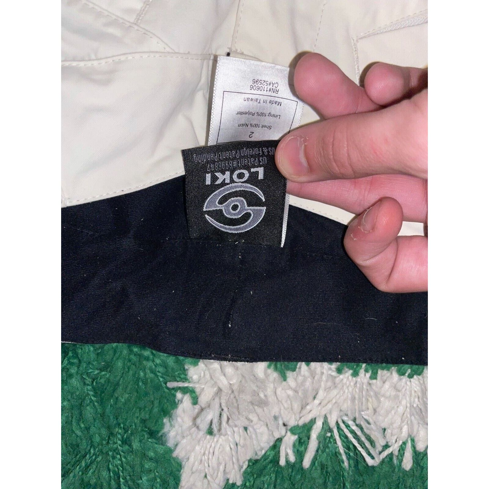 Vintage Womens Loki Ski Pants Skiwear Nylon Bottoms White Women 2 2W Size 26" / US 2 / IT 38 - 9 Thumbnail