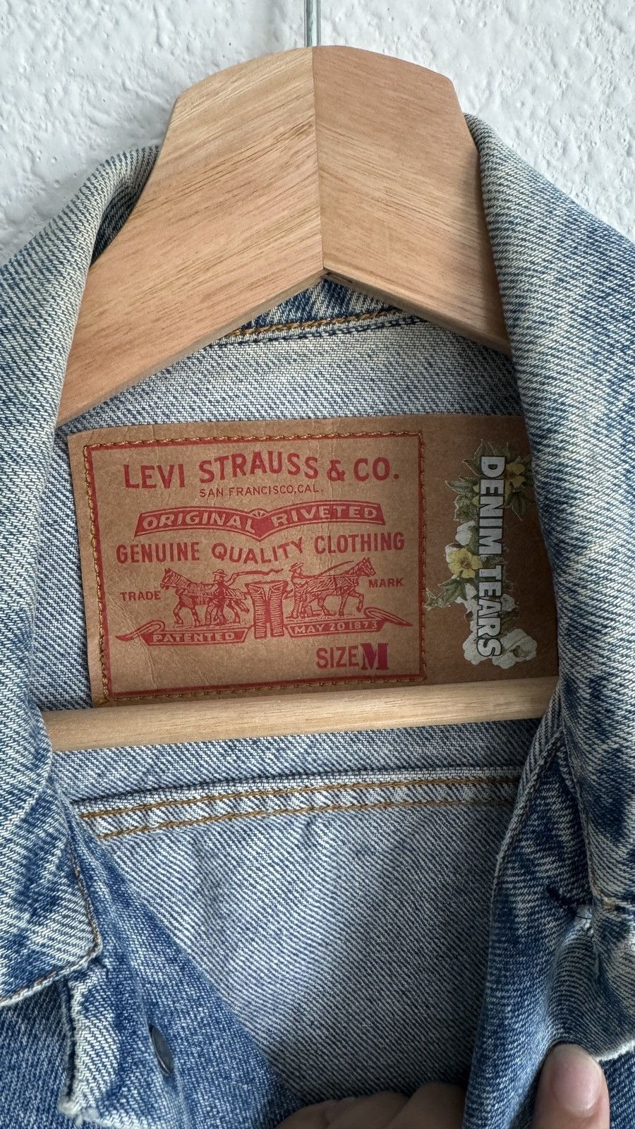 DENIM TEARS × Levi's Denim Tears 1st Edition Denim Jacket Size US M / EU 48-50 / 2 - 3 Thumbnail