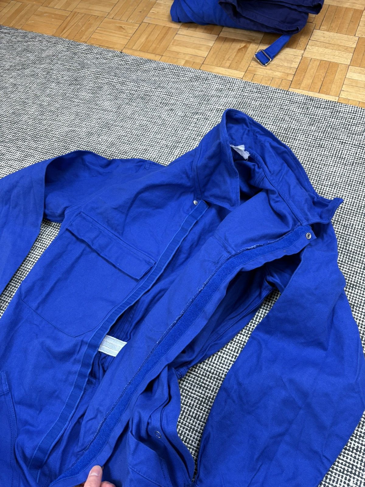 Le Laboureur 60s/70s Od Flers french army chore coveralls jumpsuit Size US S / EU 44-46 / 1 - 5 Thumbnail