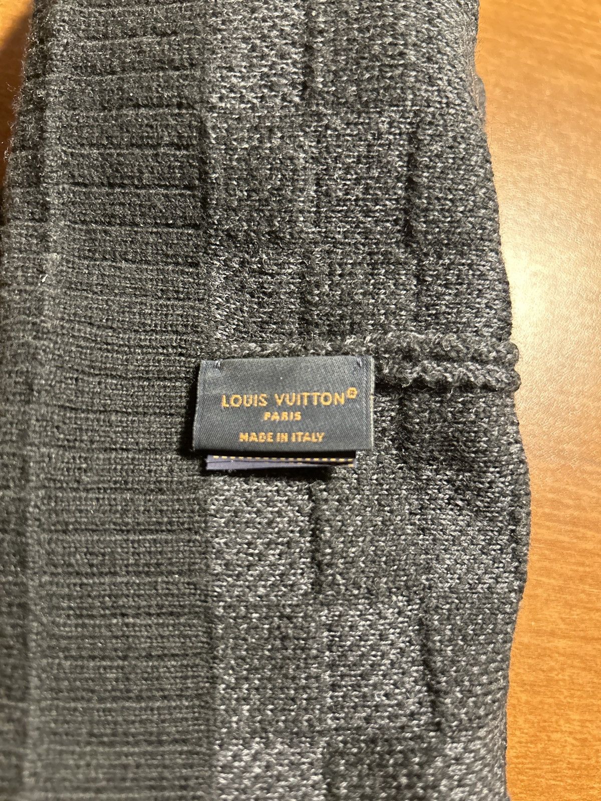 Louis Vuitton LOUIS VUITTON black beanie Size ONE SIZE - 4 Thumbnail