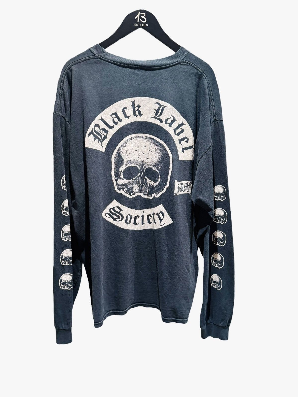 Band Tees RARE Black Label Society Faded Vintage Band Tee Size US XXL / EU 58 / 5 - 2 Thumbnail
