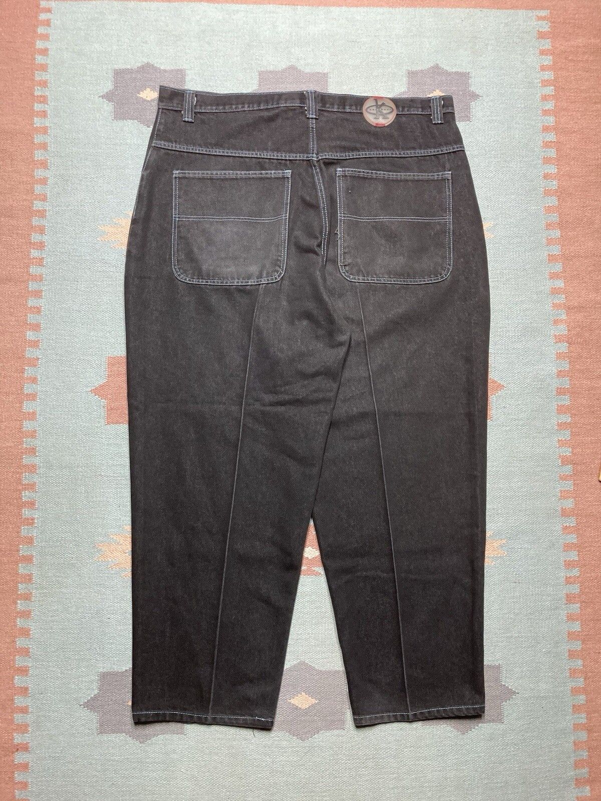 Vintage Vintage y2k super baggy jeans wide goth grunge skater 45x30 Size US 44 / EU 60 - 1 Thumbnail