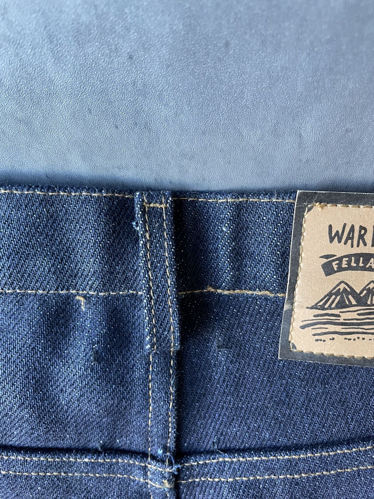 Warren Lotas VERY CLEAN WARREN LOTAS SABATA DENIM RAW INDIGO PANT SIZE 34 Size US 34 / EU 50 - 14 Thumbnail
