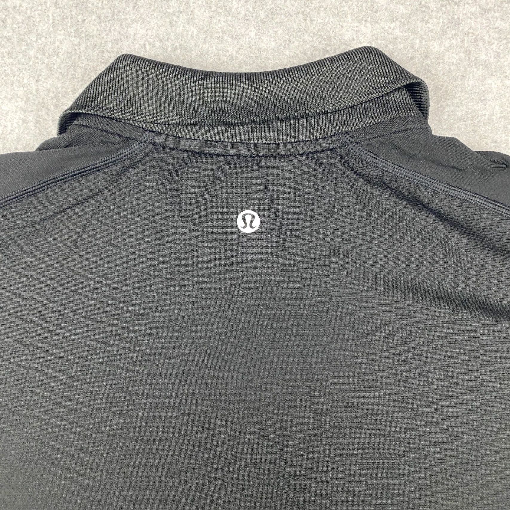 Lululemon Lululemon Shirt Mens XXL Black Polo Performance Golf Pickle Ball Gym Trainer Size US XXL / EU 58 / 5 - 5 Thumbnail