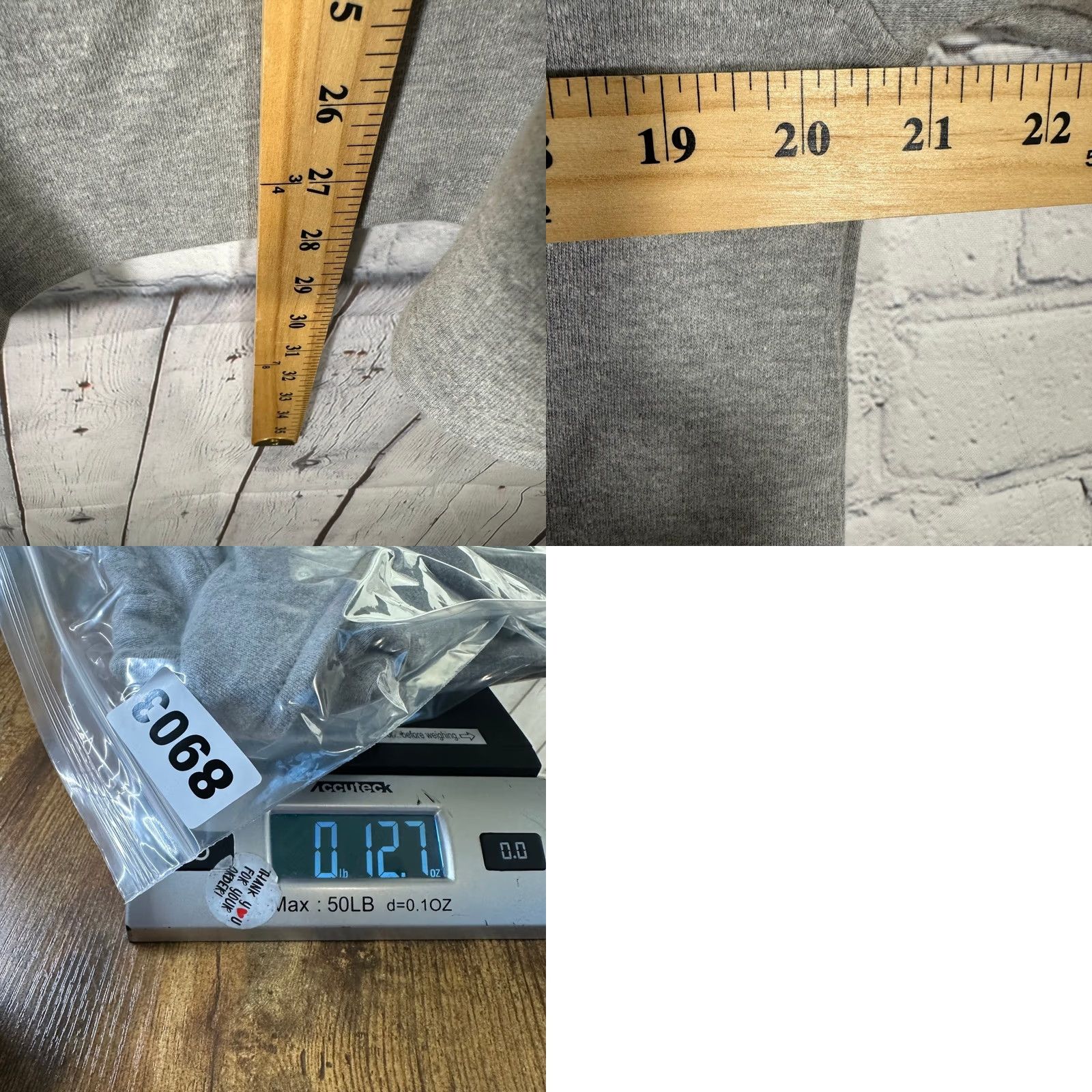 Vintage American Giant Mens Long Sleeve Polo Shirt Gray Cotton Blend Pocket M Size US M / EU 48-50 / 2 - 8 Thumbnail