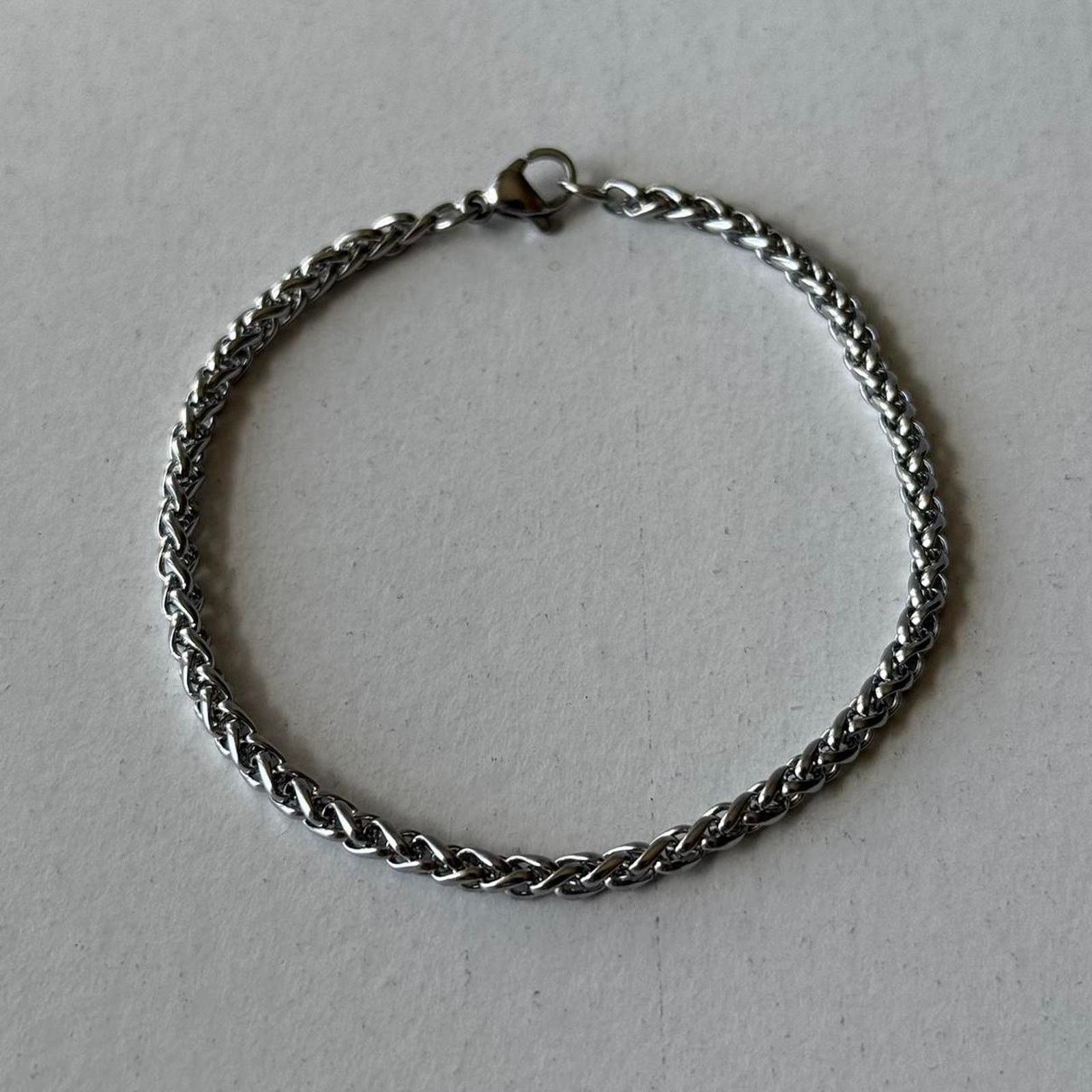 Other Classic silver keel cuban chain Bracelet Size ONE SIZE - 2 Thumbnail