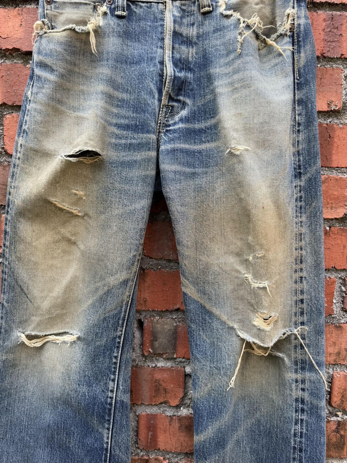 Ten C W30x29 distressed the flat head denime redline japan Size US 30 / EU 46 - 5 Thumbnail