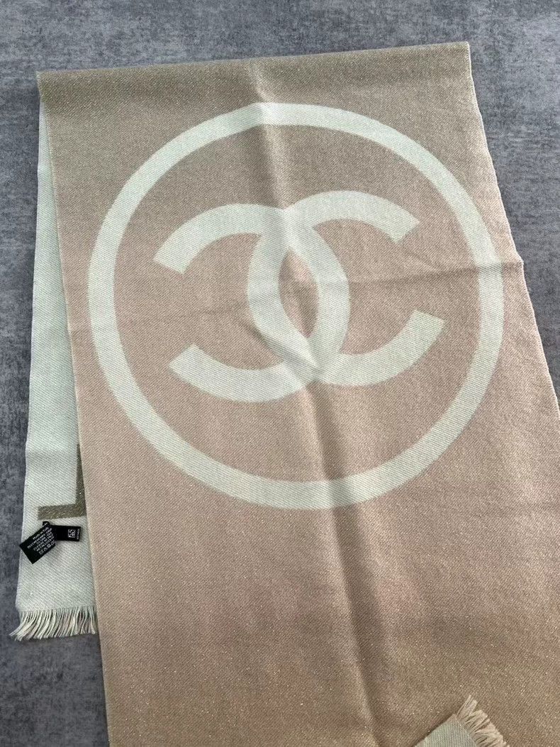 Chanel Chanel Gradient Cashmere Shawl -2505 Size ONE SIZE - 2 Thumbnail