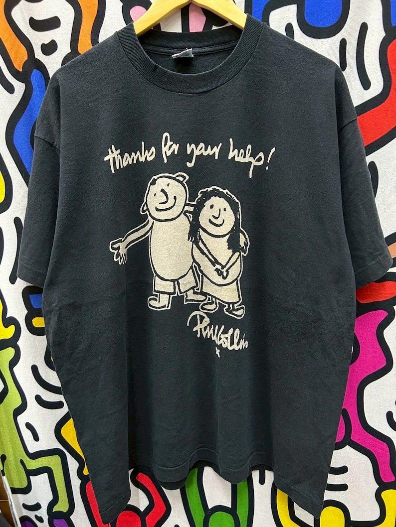 Vintage Vintage 90s Phil Collins Genesis Band tshirt size XL Size US XL / EU 56 / 4 - 2 Thumbnail