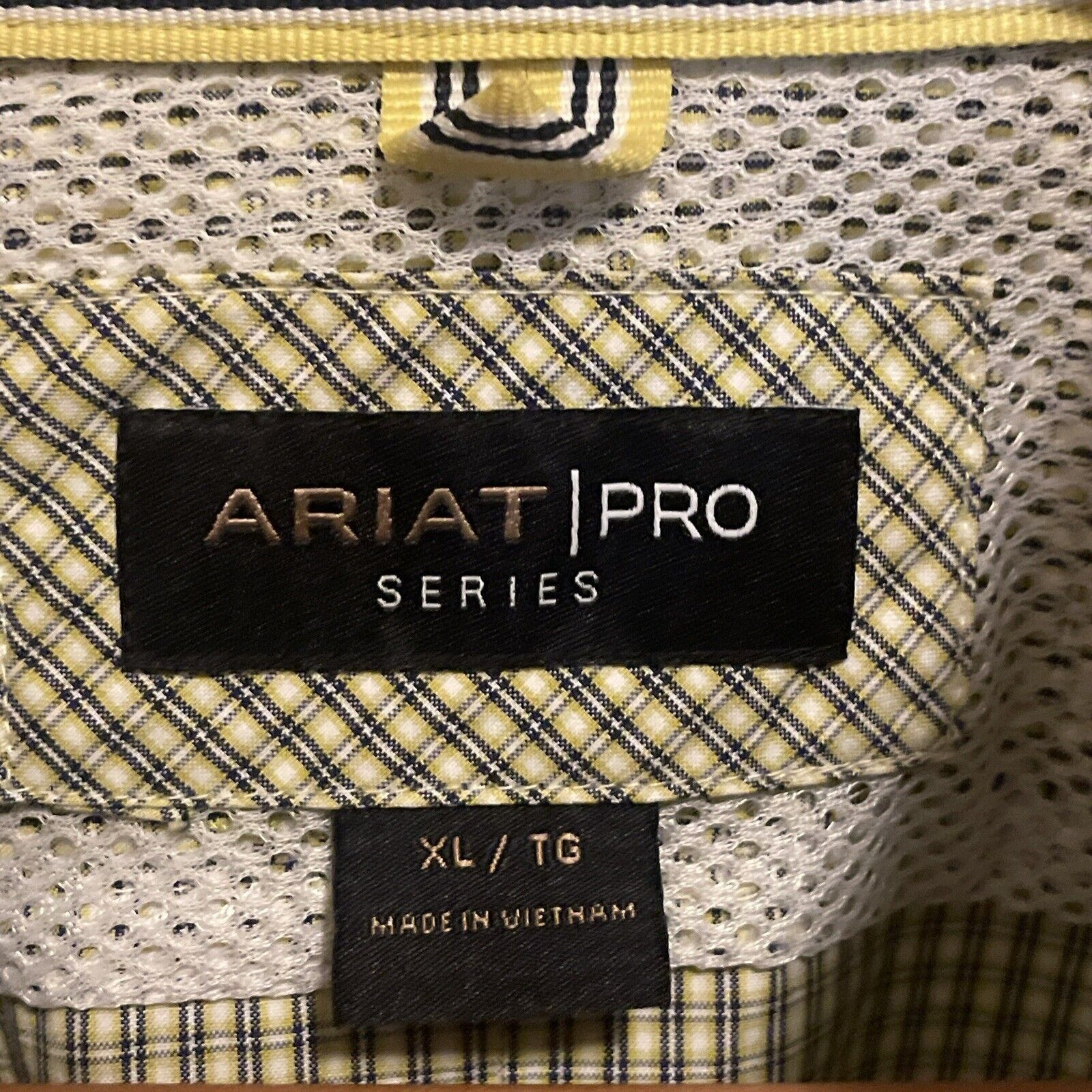 Ariat Ariat Shirt Mens Extra Large Green Pro Series Plaid Button U Size US XL / EU 56 / 4 - 7 Thumbnail