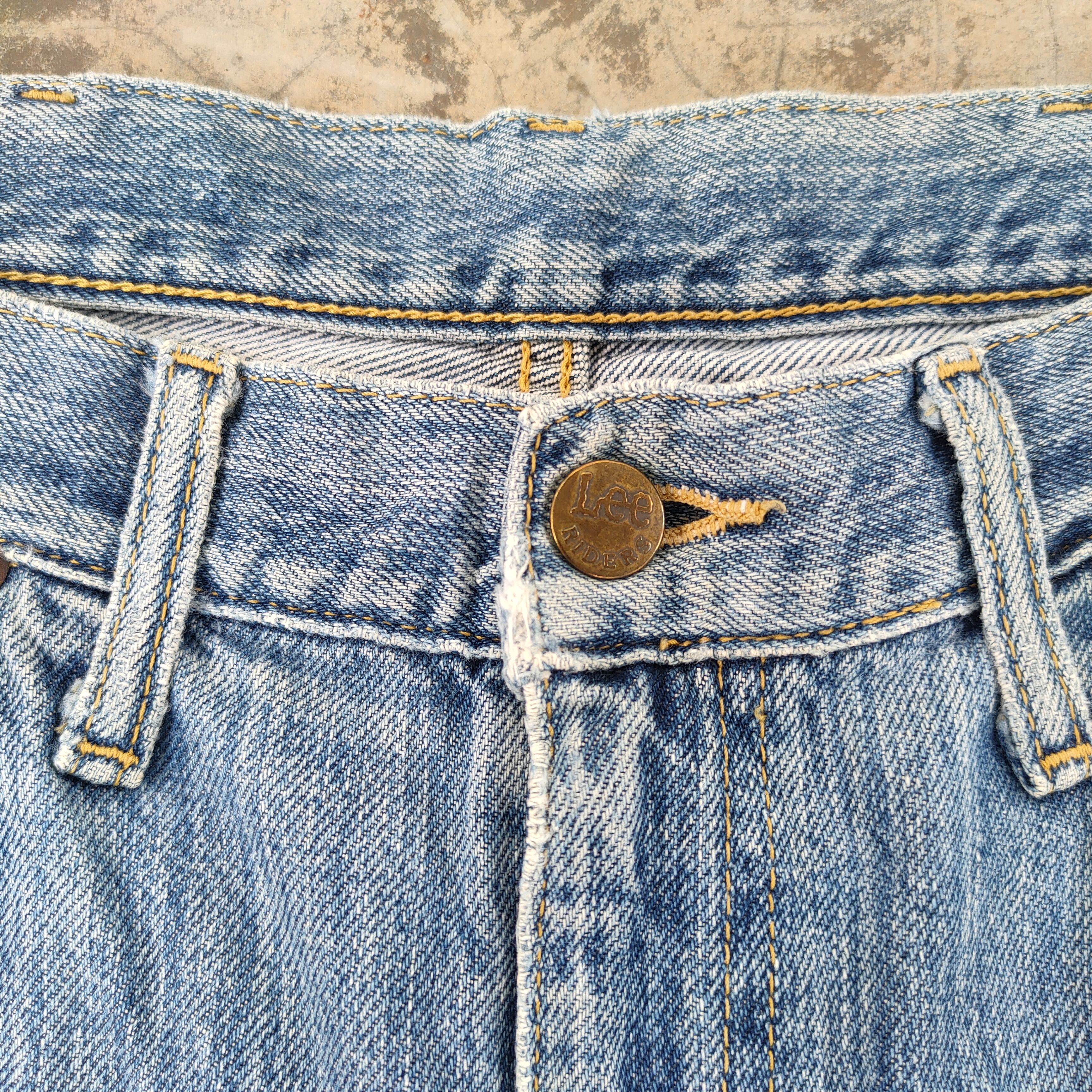 Edwin × Jean × Lee VINTAGE LEE EDWIN FADED RIPPED JEANS DENIM PANTS Size US 34 / EU 50 - 5 Thumbnail