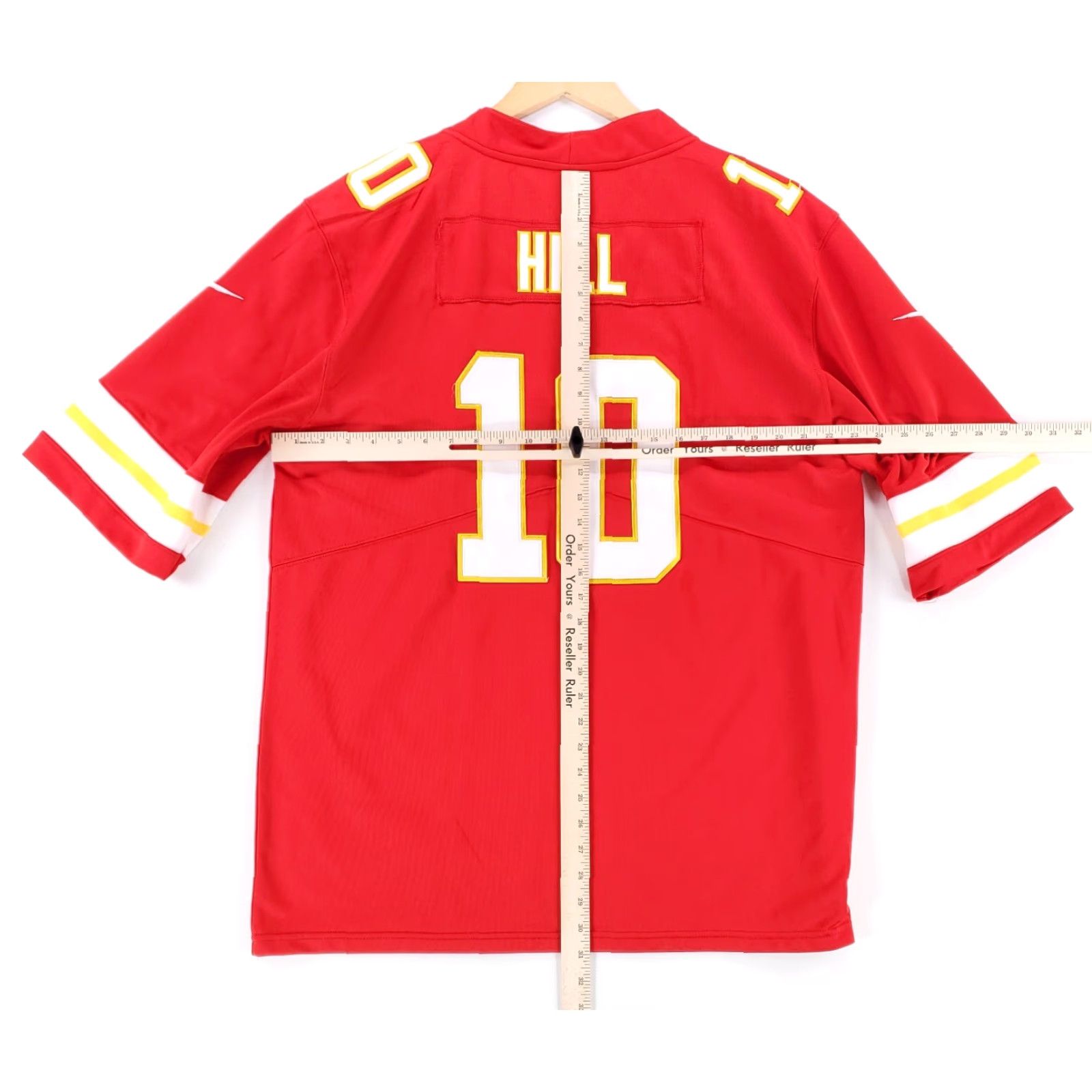 Nike Kansas City Chiefs Jersey Nike NFL Tyreek Hill 10 Mens L Red Official Casual Shirt Size US L / EU 52-54 / 3 - 7 Thumbnail