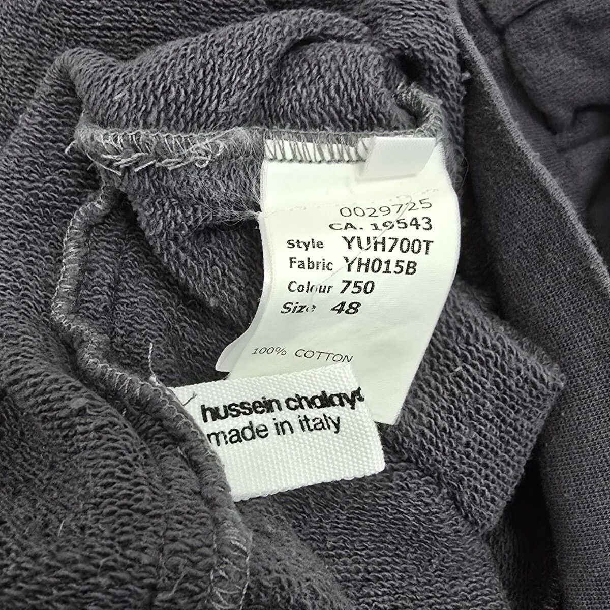 Hussein Chalayan SS2004 TEMPORAL MEDITATIONS SPLIT SWEATSHIRT TOP Size US M / EU 48-50 / 2 - 5 Thumbnail