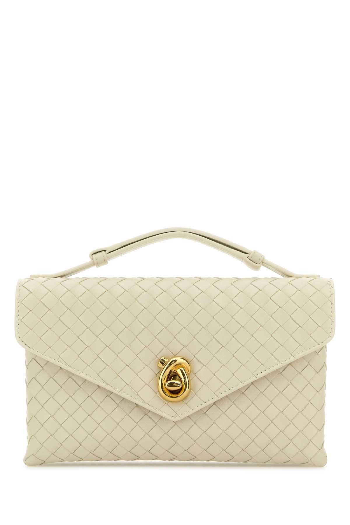ハンドバッグ Bottega Veneta Ivory Leather Knot Lock Handbag Bottega Veneta Ivory Leather Knot Lock Handbag | Grailed