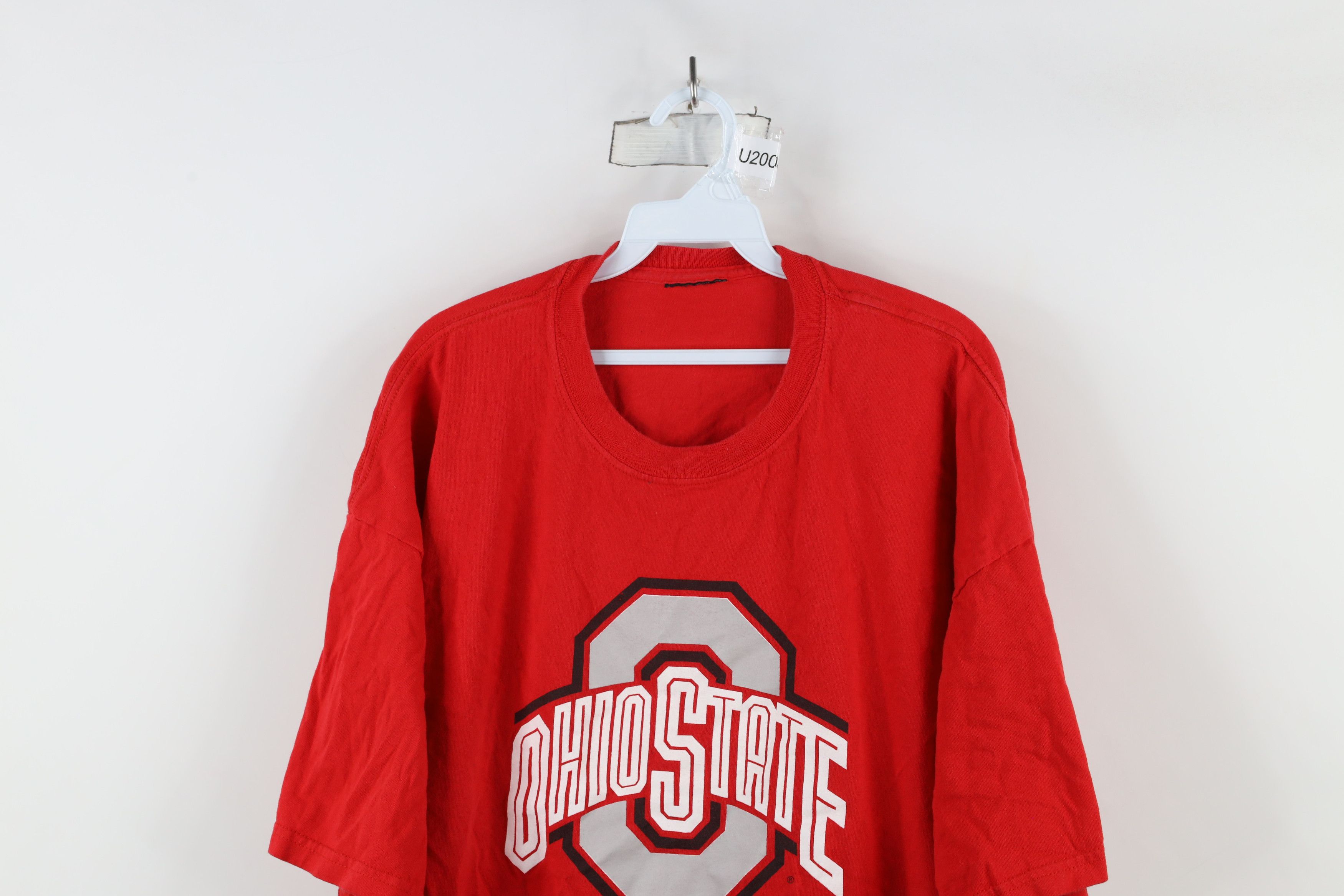 Vintage Vintage Spell Out Ohio State University Short Sleeve T-Shirt Size US XXL / EU 58 / 5 - 2 Thumbnail