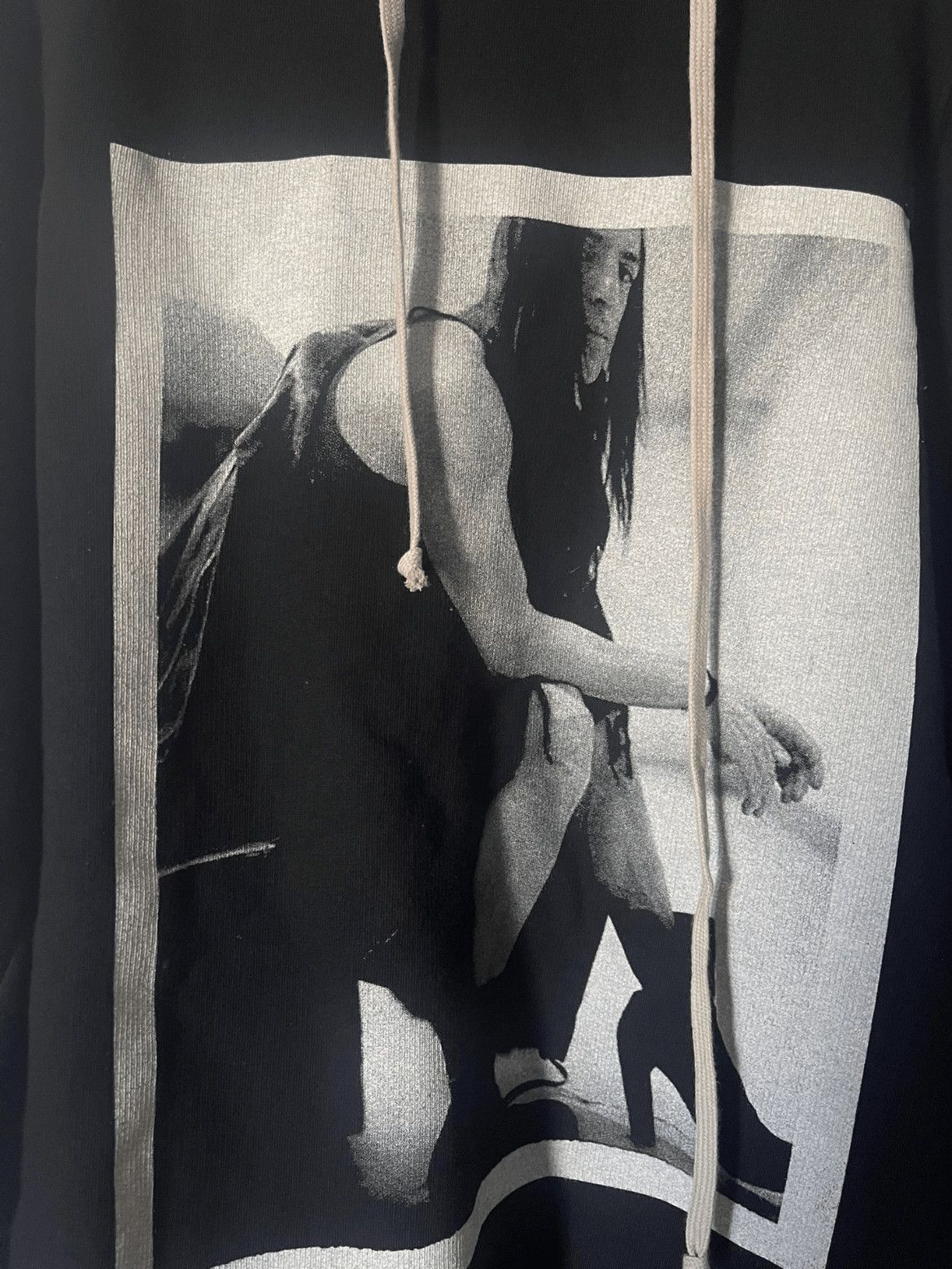 Rick Owens Rick Owens Drkshdw Figure Print Hoodie-2508 Size US XS / EU 42 / 0 - 2 Thumbnail