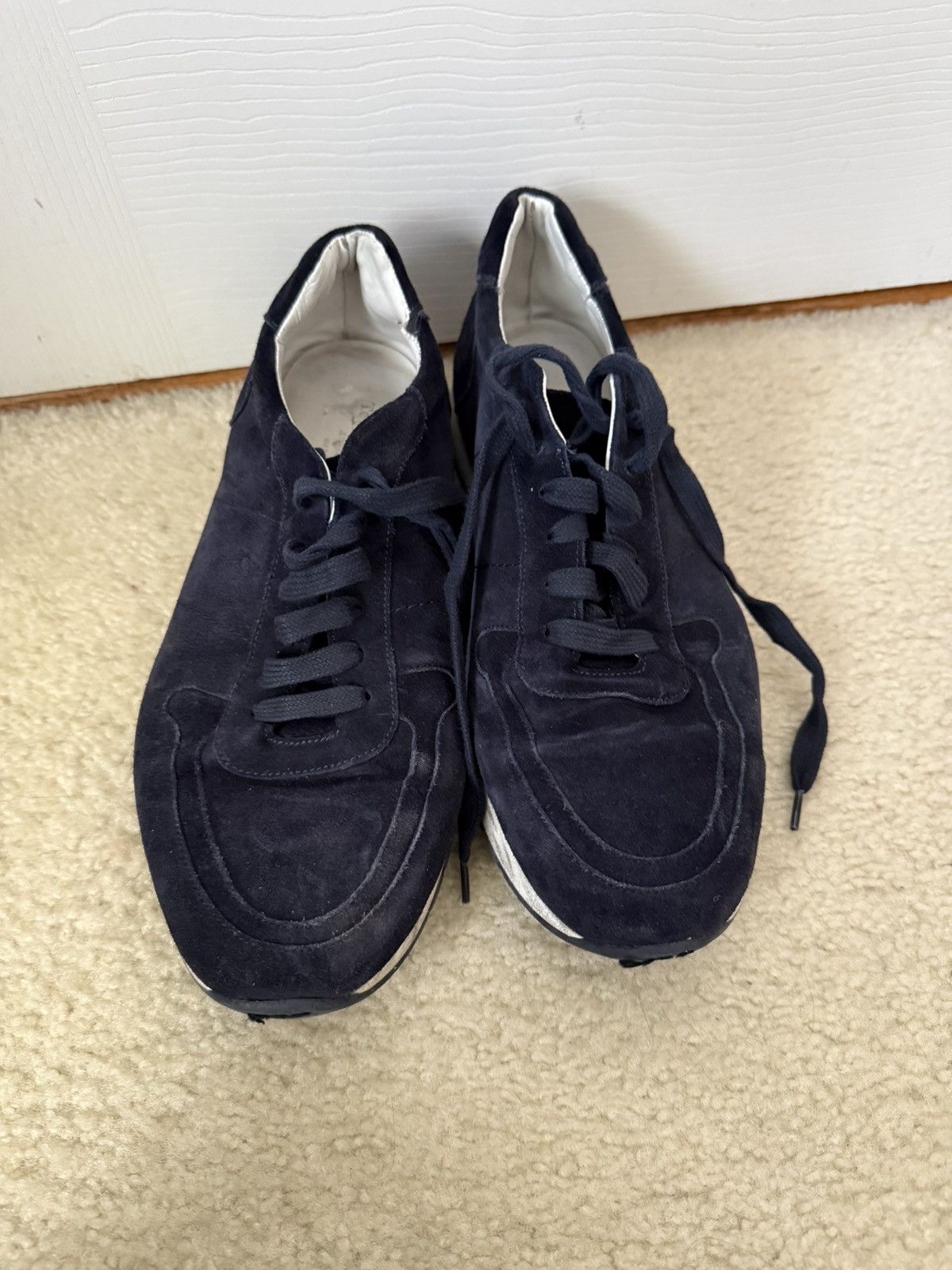 To Boot New York Men's shoes TO BOOT NEW YORK Forest Blue Soft Suede Sneaker Size US 10 / EU 43 - 13 Thumbnail