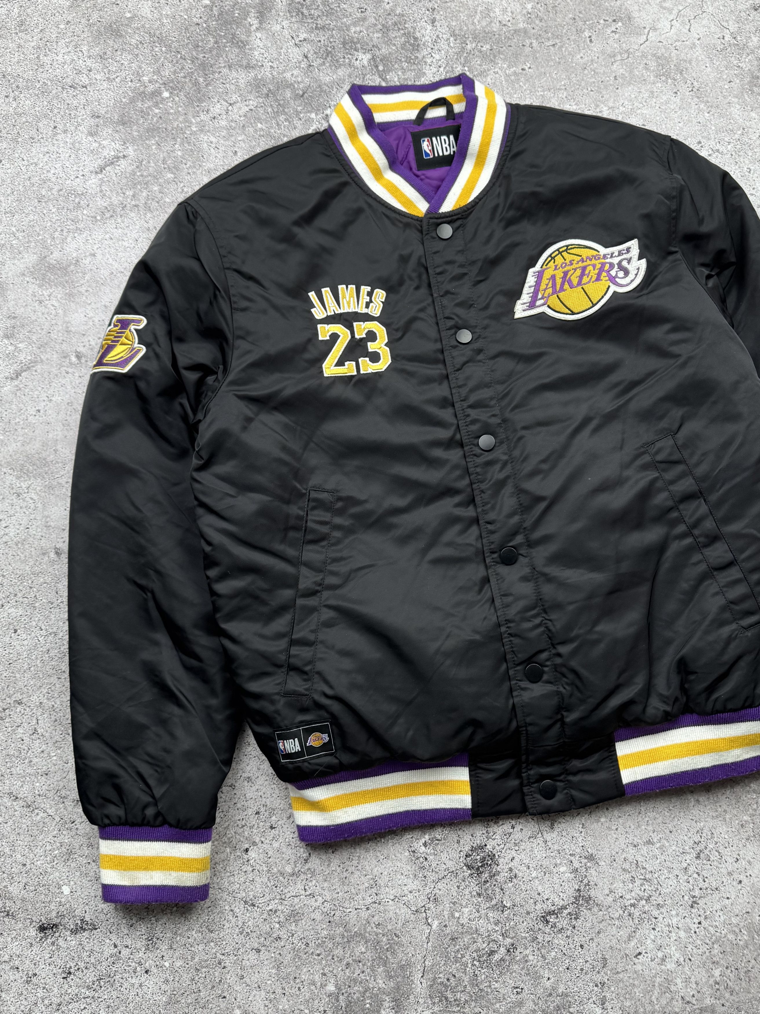 NBA Vintage Bomber Jacket C466(V95) Size US S / EU 44-46 / 1 - 2 Thumbnail