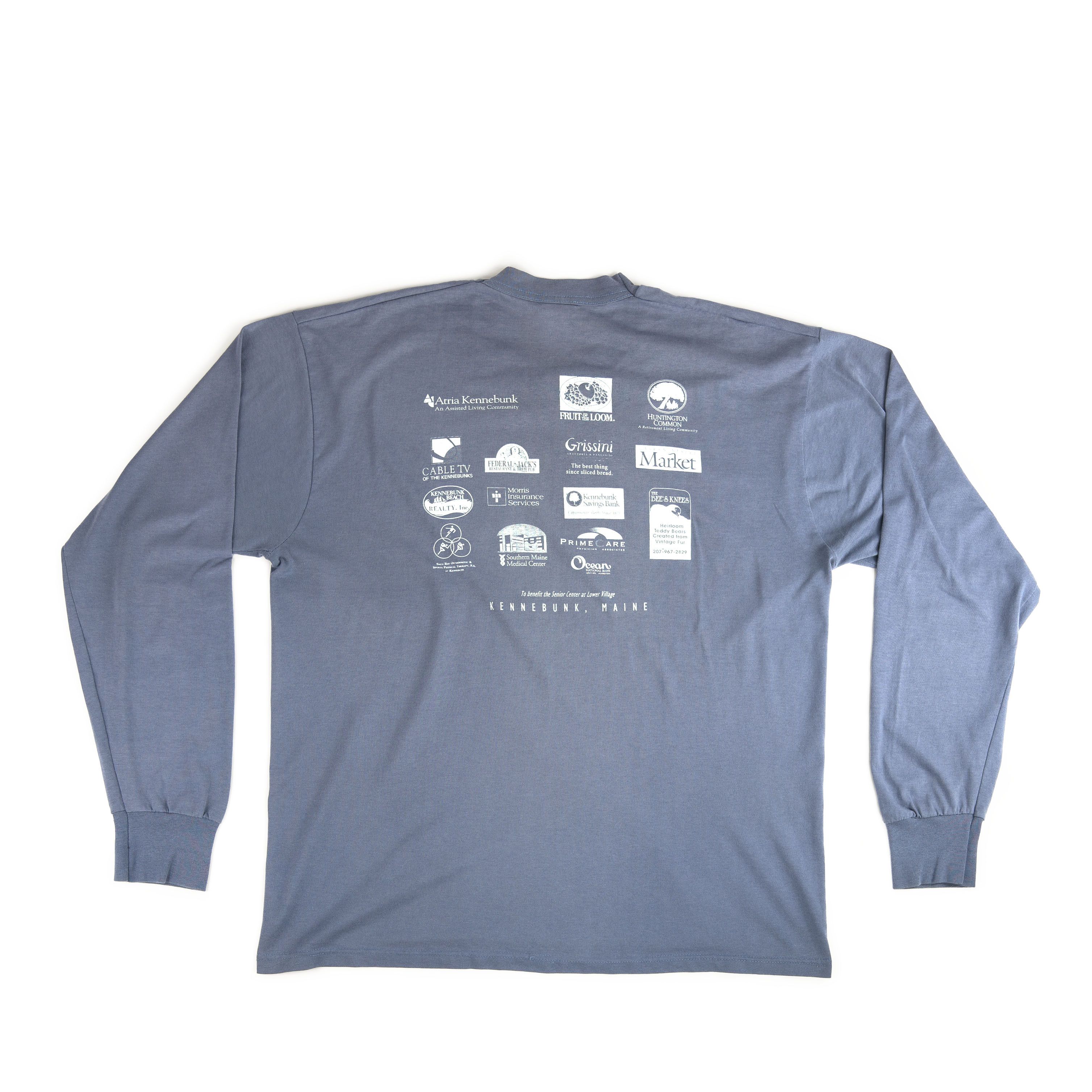 Fruit Of The Loom × Vintage Vintage 1999 Live Your Dreams Maine Long Sleeve Tee Shirt Size US XL / EU 56 / 4 - 2 Thumbnail