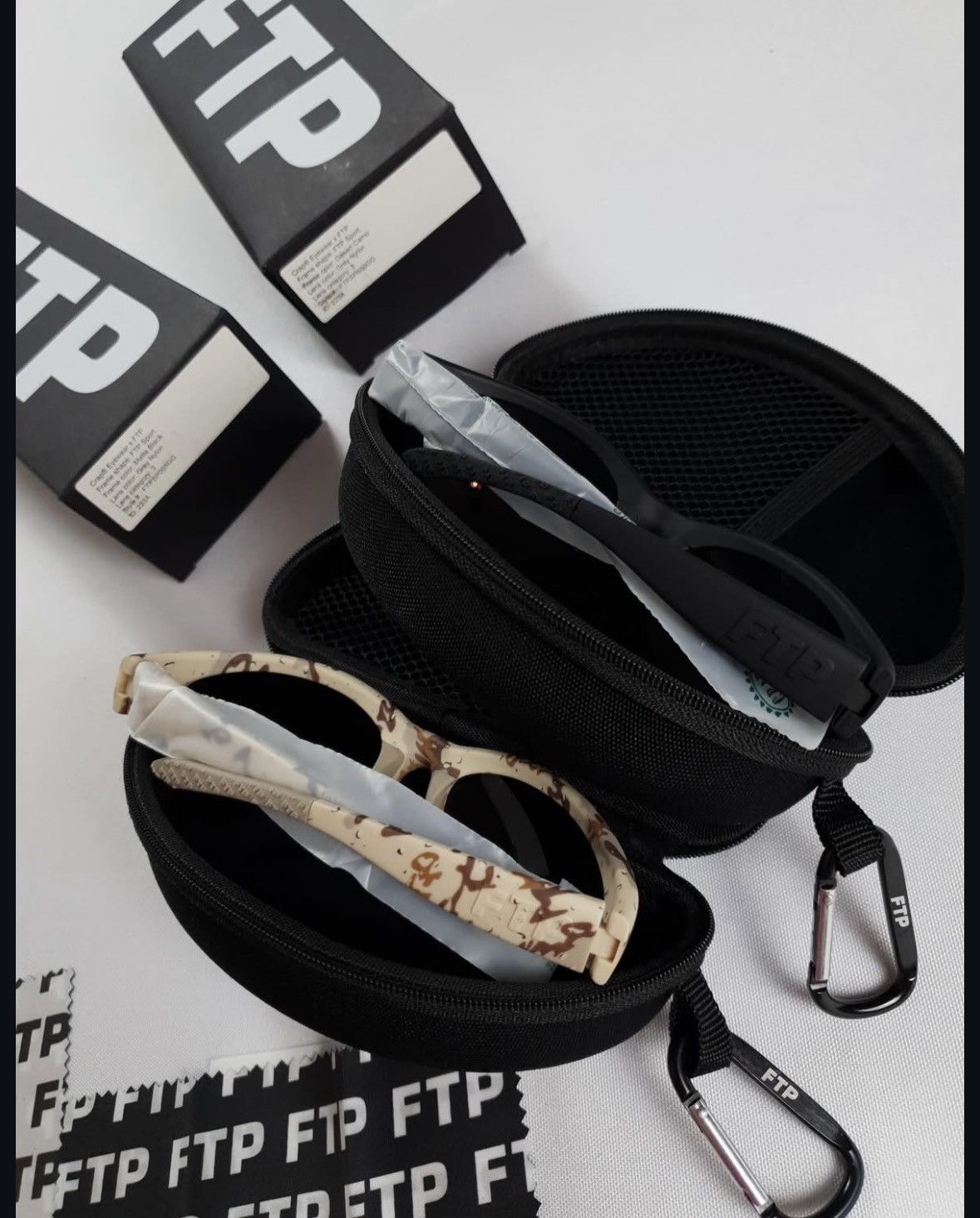 Fuck The Population Bundle of 2 FTP x Crap Eyewear FTP Sport Athletic Sunglasses Size ONE SIZE - 5 Thumbnail
