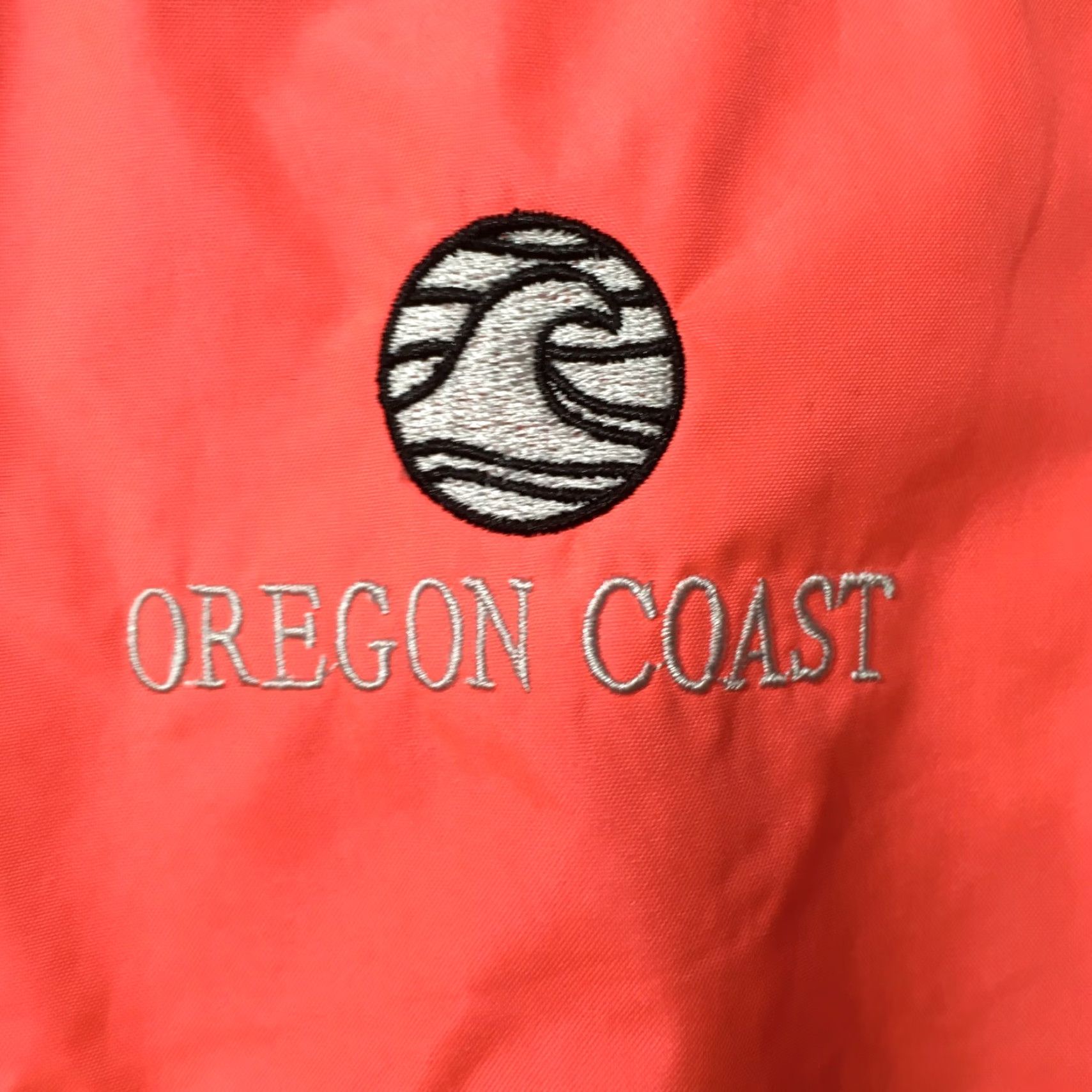 Vintage Cheneral Jacket Mens 2XL Hooded Full Zip Pink Black Rain Oregon Coast Windbreaker Reversible Lined Polyester Embroidered Coat Unknown Size US XXL / EU 58 / 5 - 3 Thumbnail