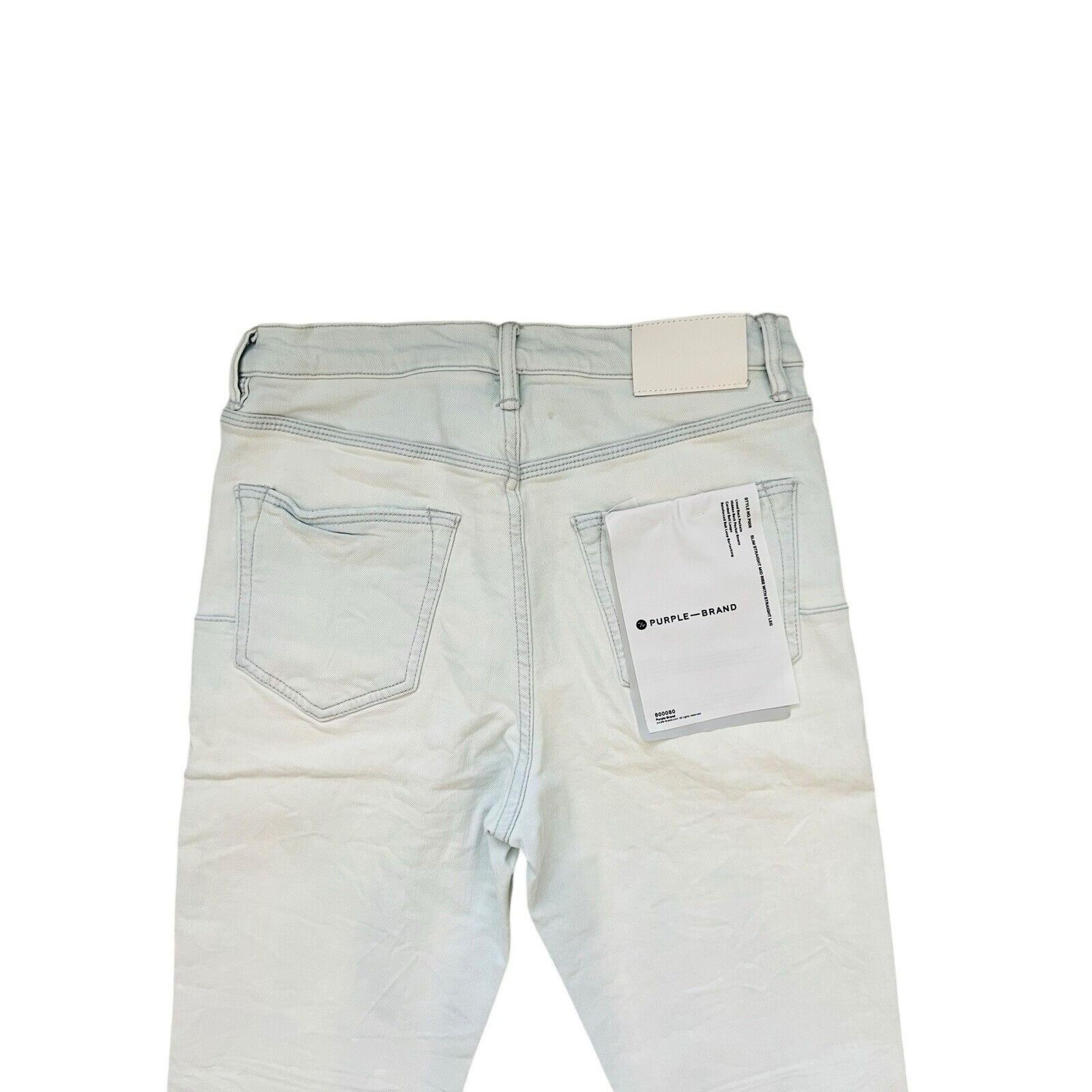 Purple Brand Purple Brand Jeans Men Slim Straight Blue P005 Size 29/30 Size US 29 - 3 Thumbnail