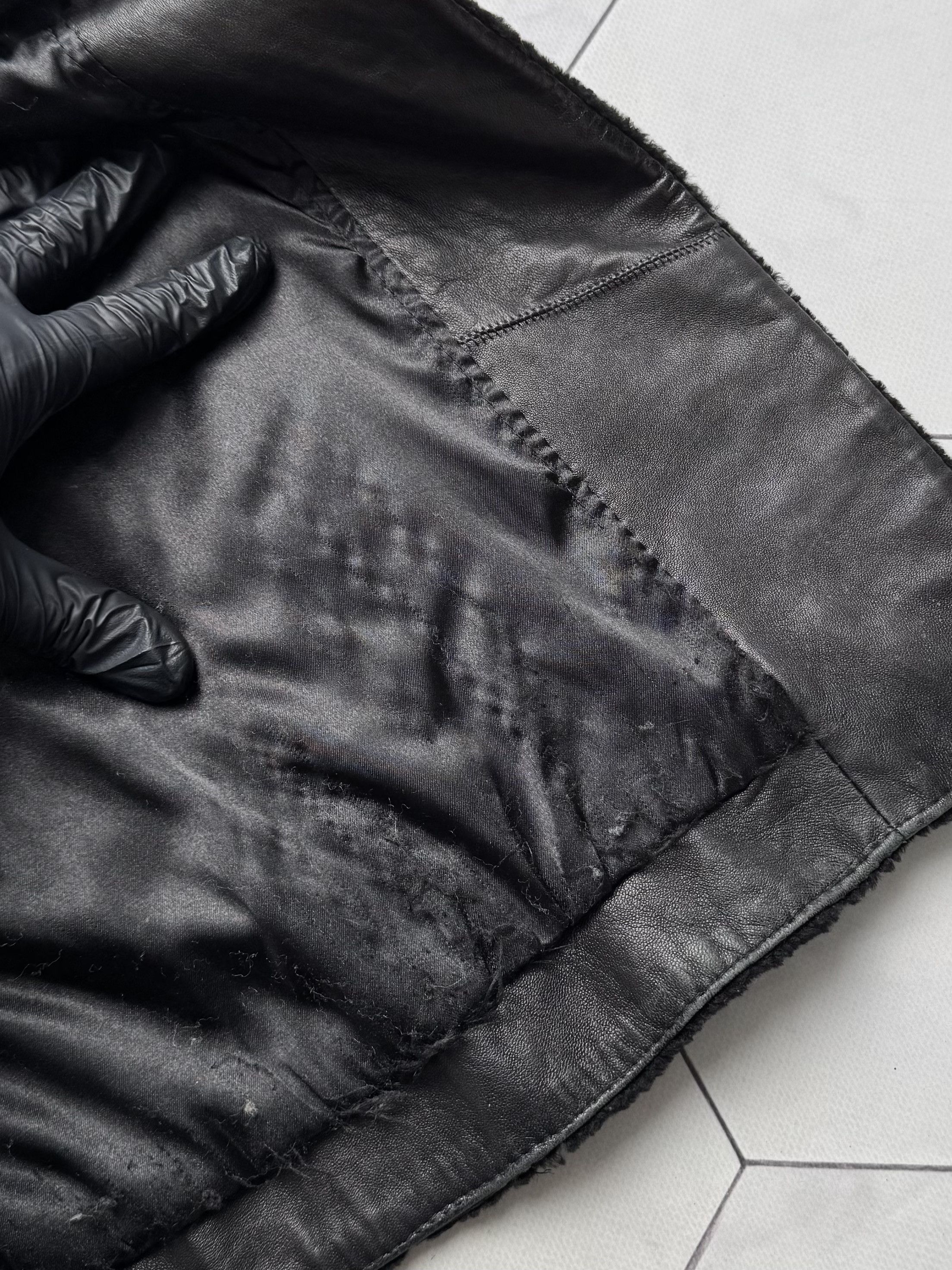 Vintage Vintage Real Lambskin Coat (B550) Size L / US 10 / IT 46 - 12 Thumbnail