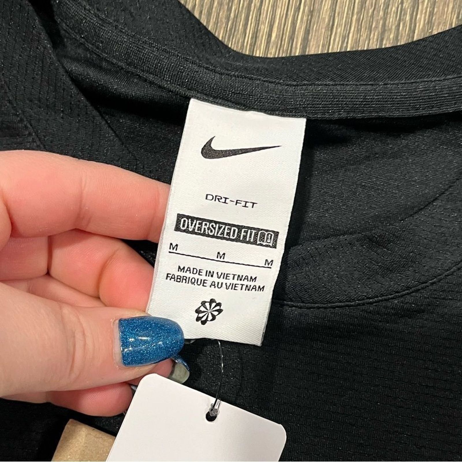 Nike NWT Nike Dri-FIT Warmup T-Shirt Short Sleeve Cropped M Size M / US 6-8 / IT 42-44 - 2 Thumbnail