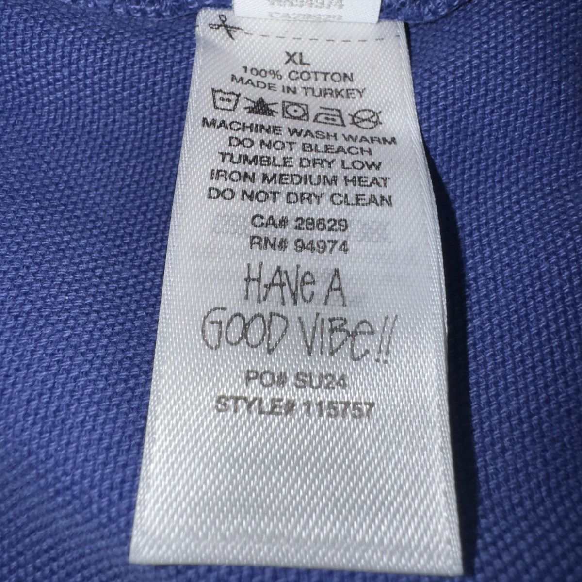 Stussy Stussy Unlined Canvas Work Jacket “Baja Blue” Size XL Size US XL / EU 56 / 4 - 7 Thumbnail