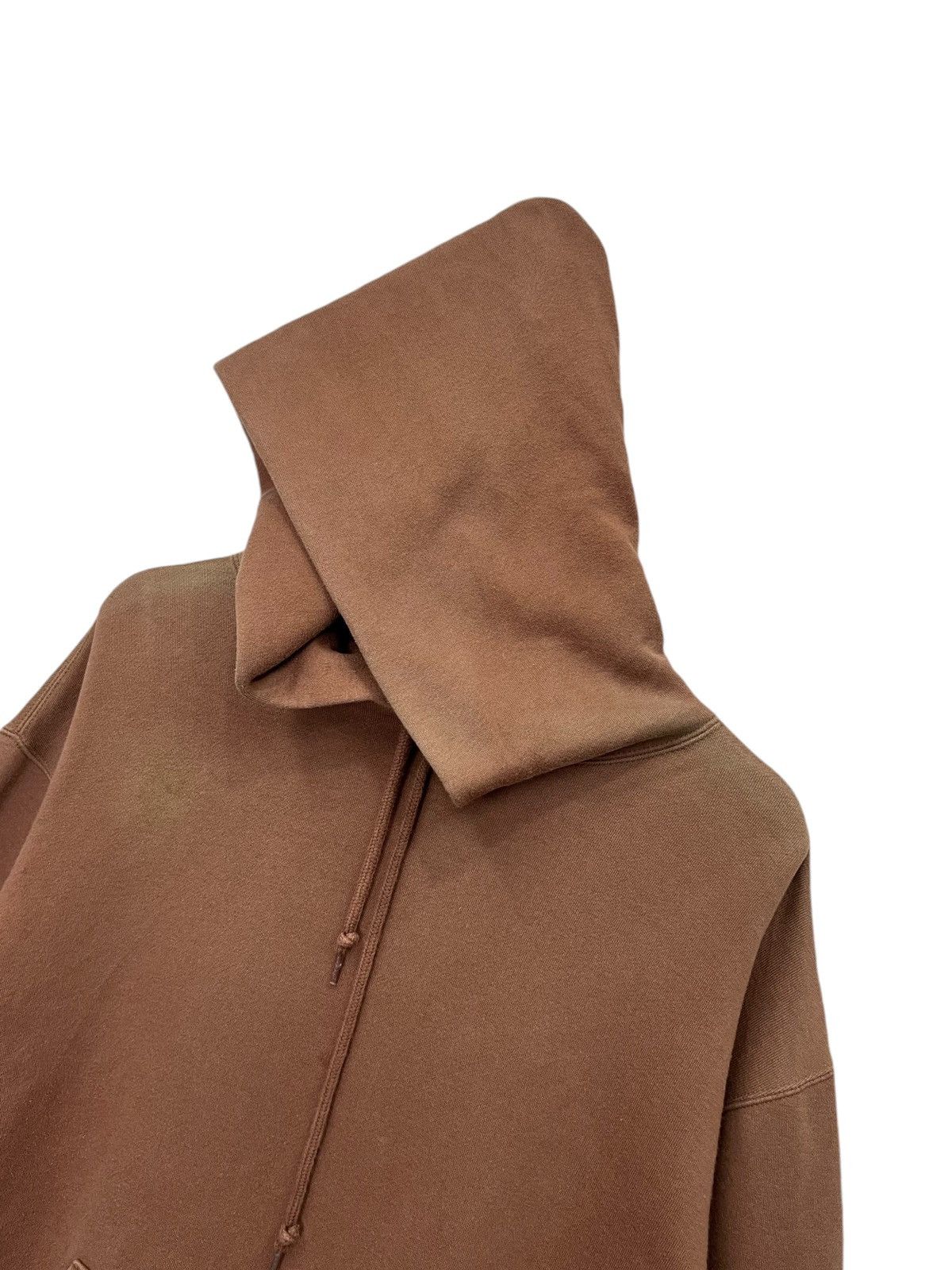 Russell Athletic 🐉RUSSELL Sun Faded Brown YINGYANG DRAGON Embroidered Hoodie Size US L / EU 52-54 / 3 - 6 Thumbnail