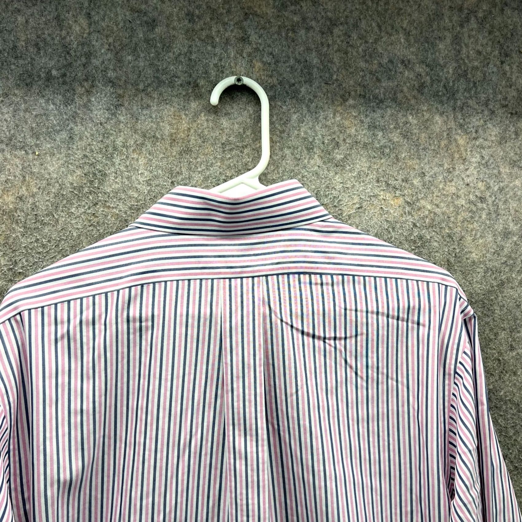 Brooks Brothers VINTAGE Brooks Brothers Shirt Mens 17 33 Pink Button-Down Preppy Striped Regent Cotton Size US XL / EU 56 / 4 - 6 Thumbnail