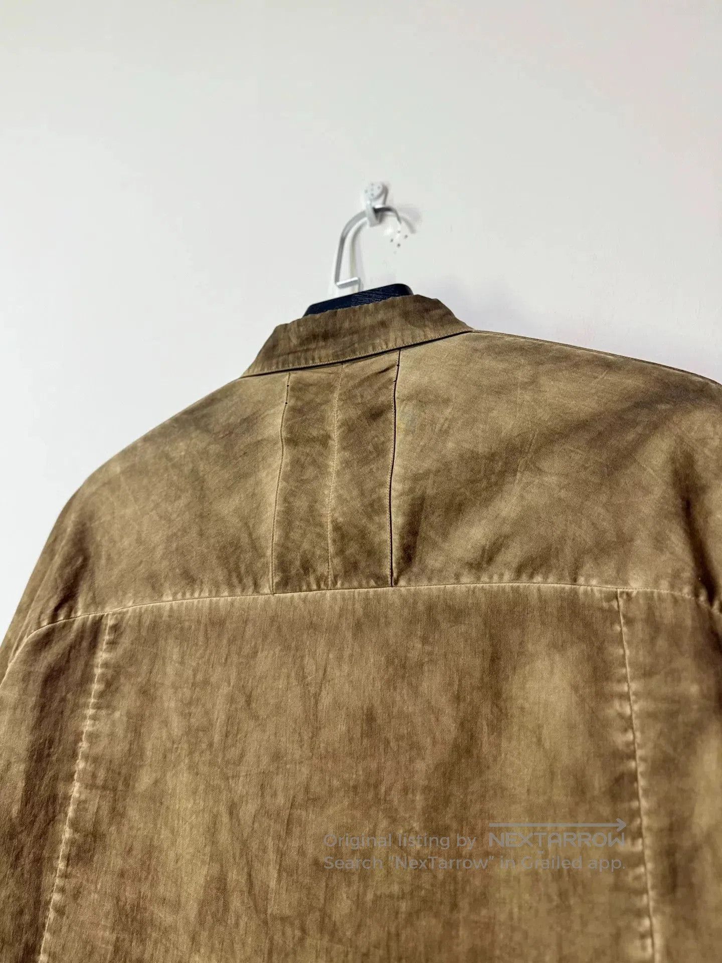 Japanese Brand Dark Pioneer Cold-Dye Long Shirt. Size US L / EU 52-54 / 3 - 7 Thumbnail