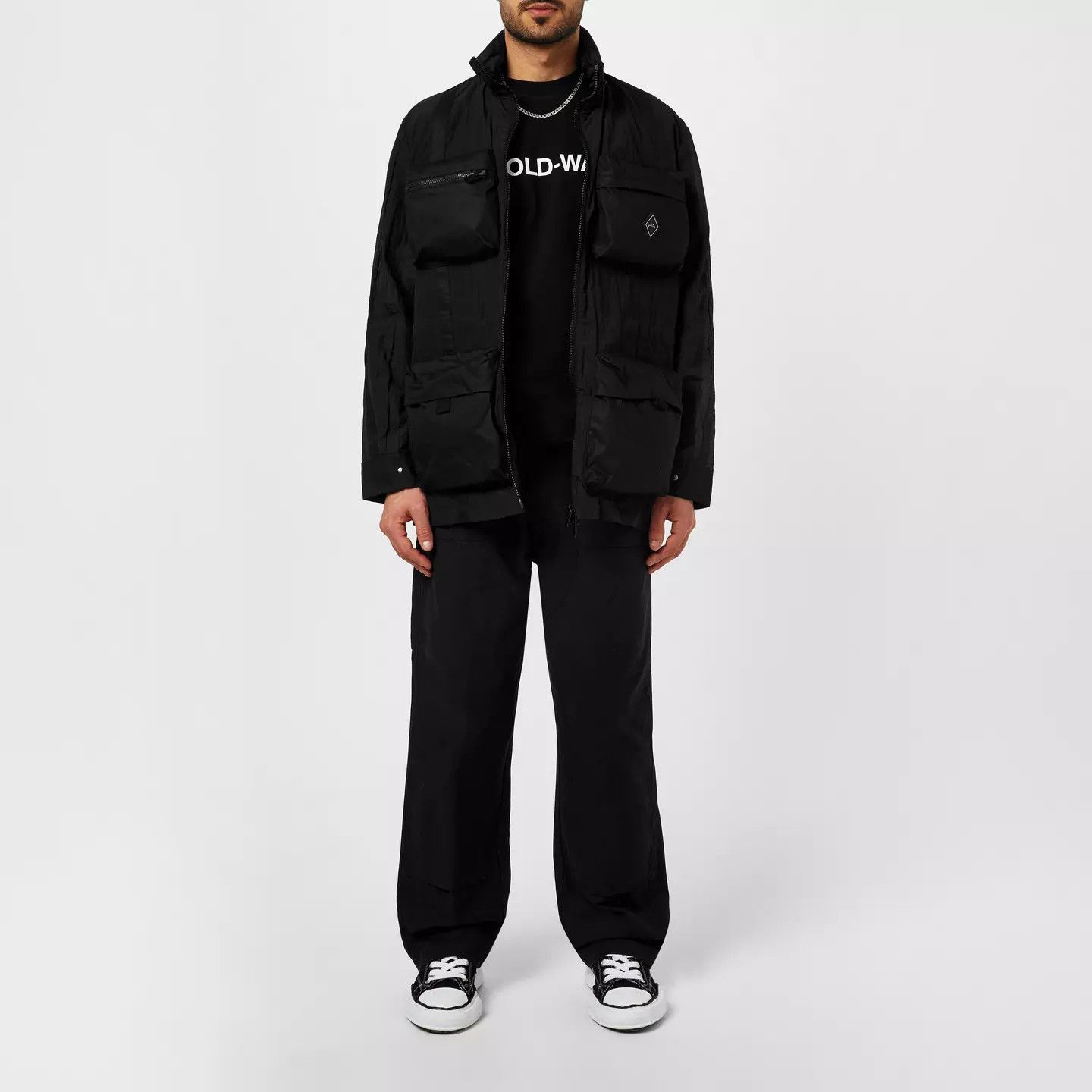 A-COLD-WALL* o1g2r1mq0426 Hooded Full Zip Parka in Black Size US M / EU 48-50 / 2 - 5 Thumbnail