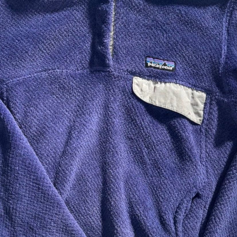 Patagonia VINTAGE Patagonia Women's Re-Tool Snap-T Pullover Purple Size S Shirt Womens Size S / US 4 / IT 40 - 3 Thumbnail