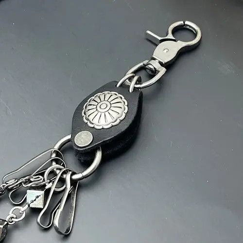 Japanese Brand Fujisawa x Man Dice and Tribe Jean Motor Rock Wallet Chain Size ONE SIZE - 3 Thumbnail