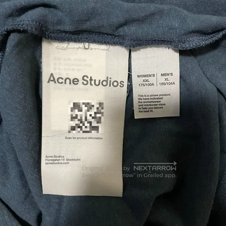 Acne Studios Acne Studios Letter printing to make old short-sleeved T-s Size US XL / EU 56 / 4 - 4 Thumbnail