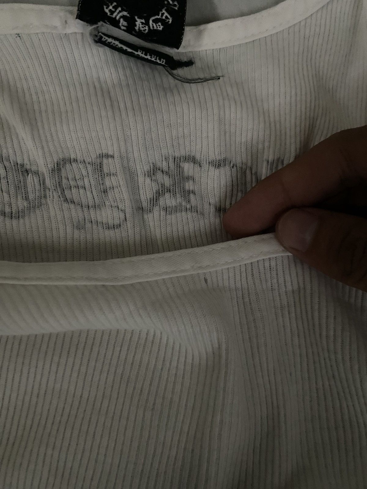 Chrome Hearts Chrome hearts tank top Fuck You Size US S / EU 44-46 / 1 - 7 Thumbnail